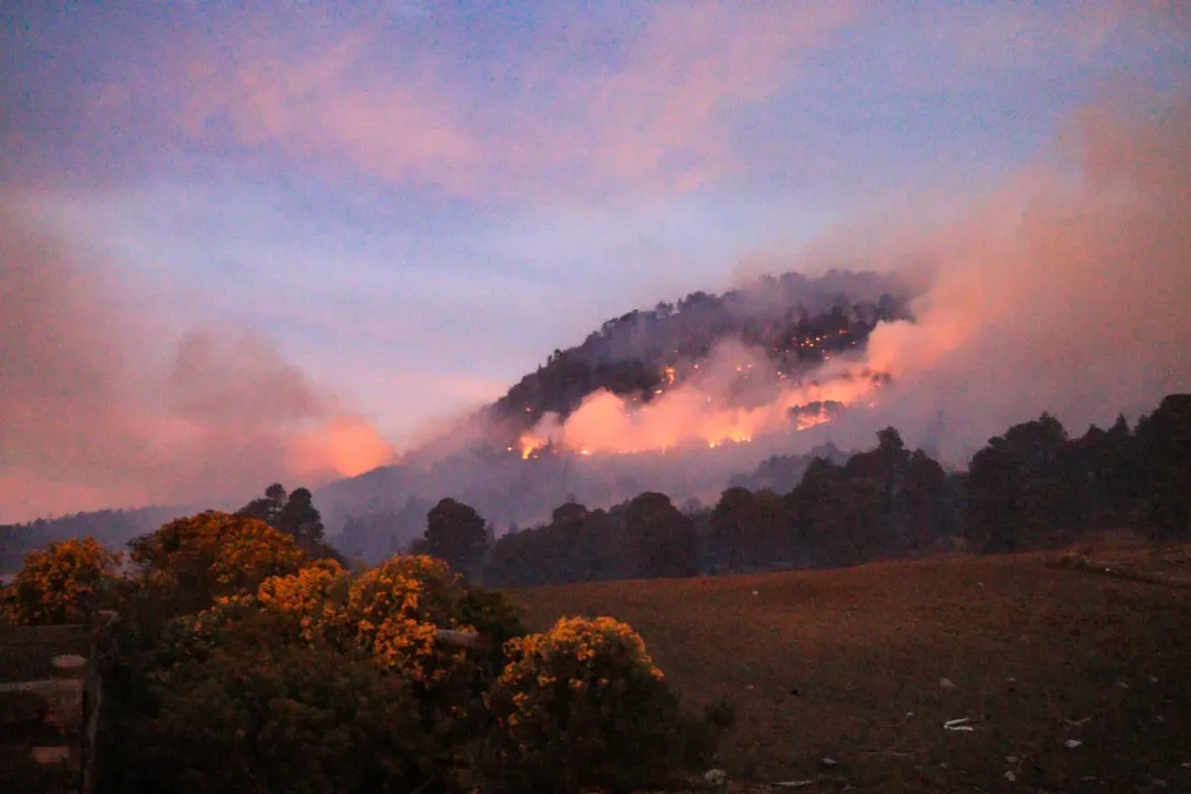 Incendio Pico De Orizaba