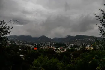 Llega el fin de semana con lluvias y nieve por el frente frío 22