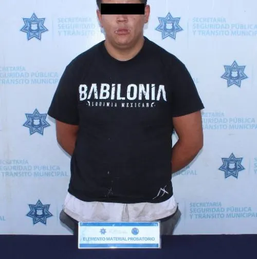 Detiene Policía Municipal a probable asaltante