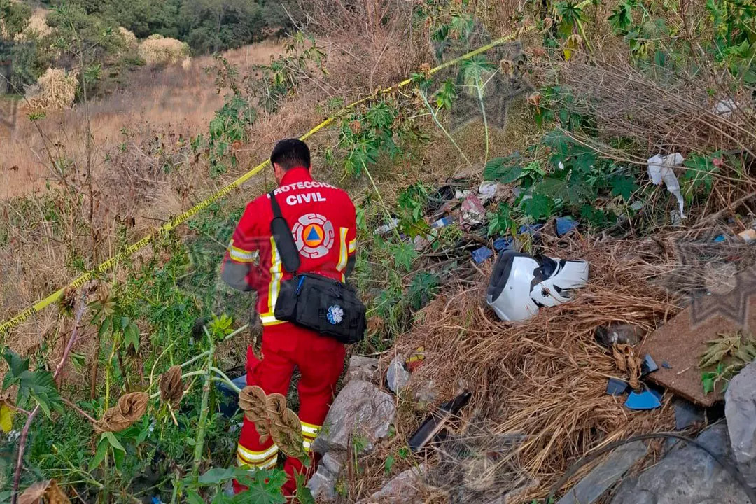 Hombre Muerto Barranca Lomas De San Miguel