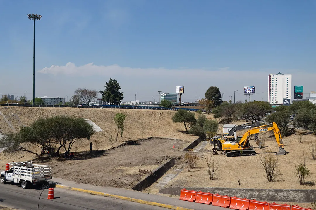 Obras Distribuidor Vial Via Atlixcayotl