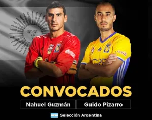 La albiceleste convoca a Nahuel Guzmán y Guido Pizarro