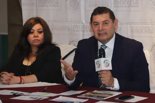 Alejandro Armenta urgió la apertura de los fideicomisos creados en los gobiernos del PAN