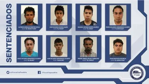 Fiscalía de Puebla logró sentencia de 40 y 80 años de prisión contra banda de secuestradores