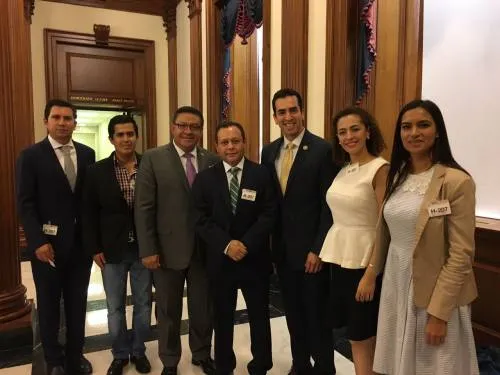 Diputados y jóvenes priístas del CEN realizan gira de trabajo en Washington