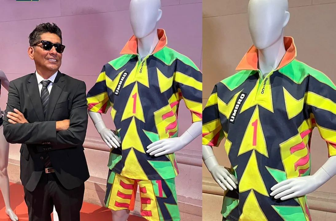 Jorge Campos presente en el Museo de Artes Decorativas de la capital francesa.