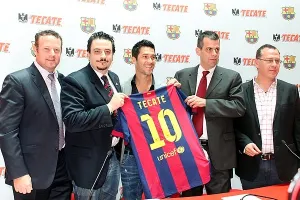 Tecate oficializa patrocinio blaugrana