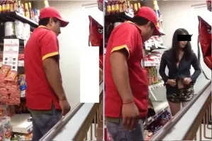 Viralizan en WhatsApp video XXX grabado en OXXO