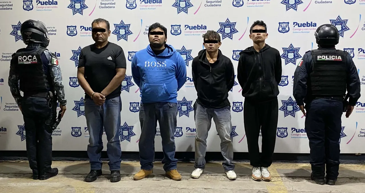 Detenidos de la Policía Municipal