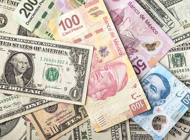 Peso mexicano vs. Dólar