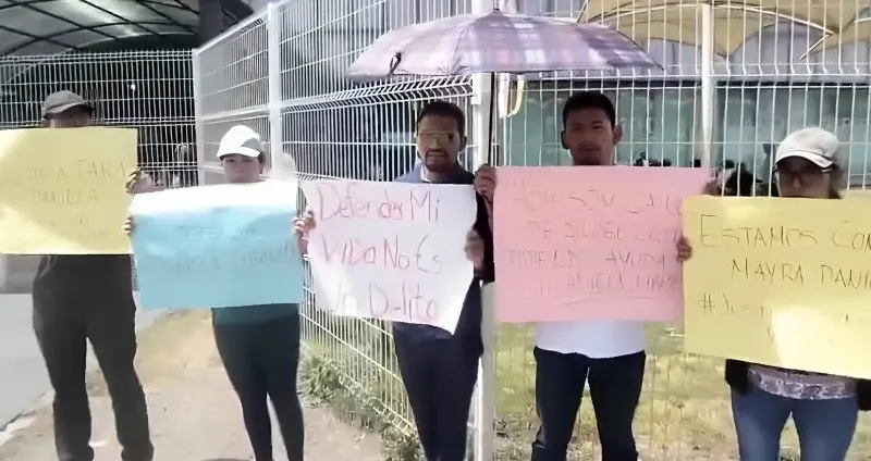 Ordenan libertad de Mayra Daniela tras comprobarse legítima defensa en homicidio de su pareja