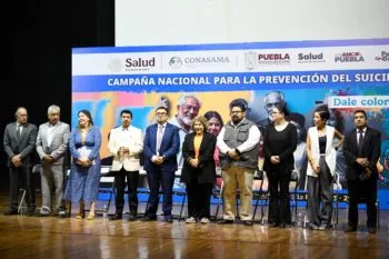 Puebla arranca Campaña Nacional para la Prevención del Suicidio