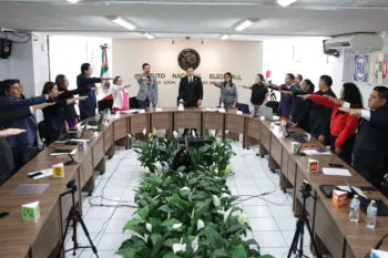 Instalan Consejo Local del INE en Puebla para inicio del proceso electoral 2023-2024