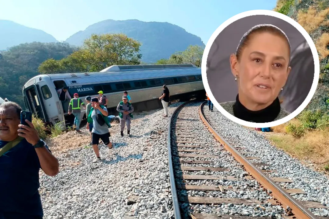 Descarrilamiento Tren Interoceanico Sheinbaum
