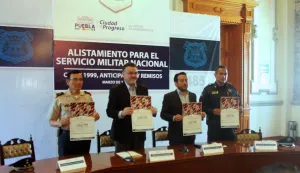 Presenta Ayuntamiento convocatoria para el servicio militar nacional en Puebla