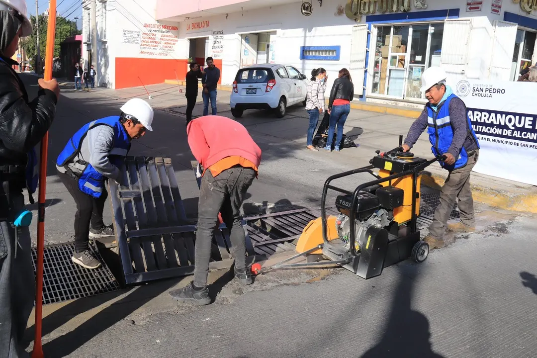 San Pedro Cholula Alcantarillado pluvial