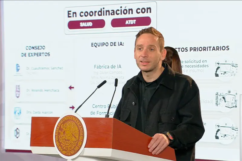 David Clark García Dobarganes, subsecretario de Integración Sectorial y Coordinación de Servicios de Atención Médica, en la Secretaría de Salud de México. Foto: Especial