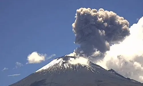 El martes 13, día de mayor actividad del volcán Popocatépetl: Cgpce y Cenapred