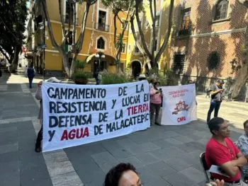 Activistas y colectivos respaldan la defensa del agua que impulsa el senador Armenta