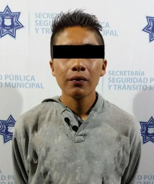 En acción efectiva, detienen fuerzas municipales de Puebla a probable violador