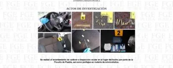 Encuentran 63 casquillos percutidos en el lugar donde asesinaron a la presidenta del DIF de Calpan