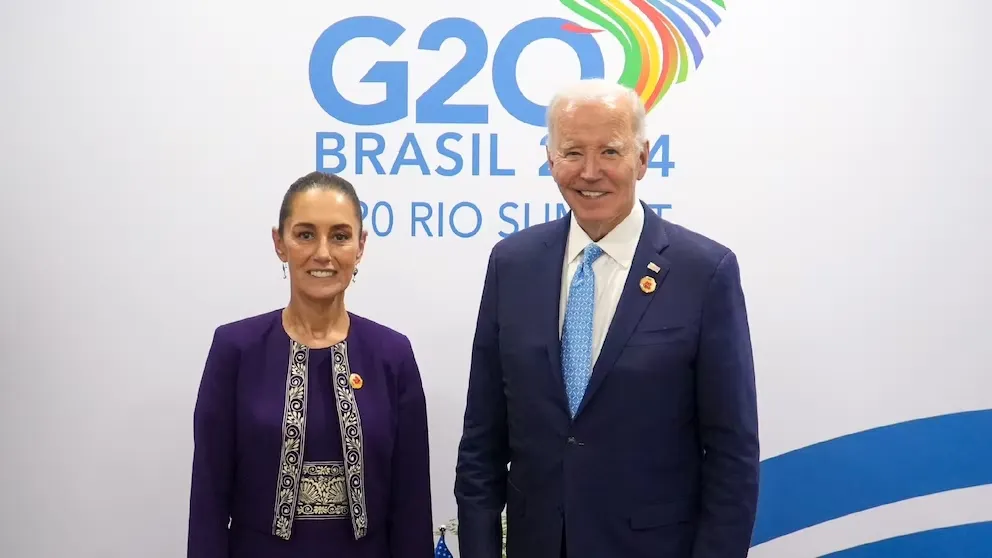 Claudia Sheinbaum Joe Biden