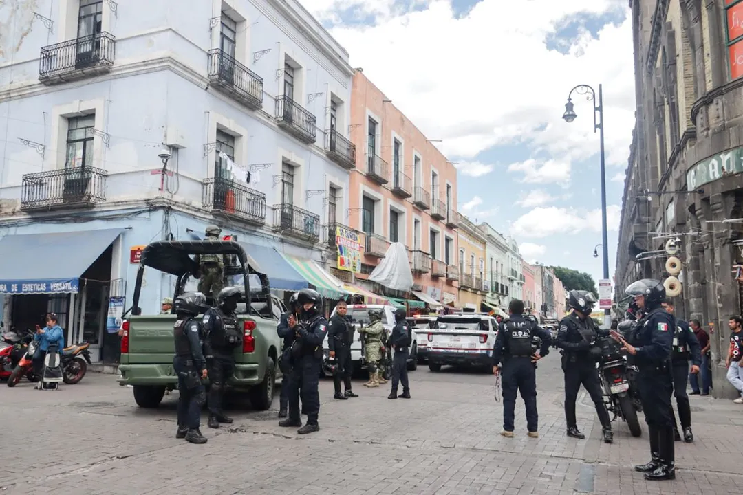 Operativo Contra Ambulantes Ch Pue
