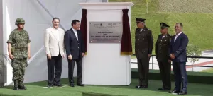 Inauguran Chong y Moreno Valle, Cuartel Militar en Xicotepec