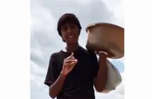 Empresario busca a niño vendedor de empanadas para darle “chamba”