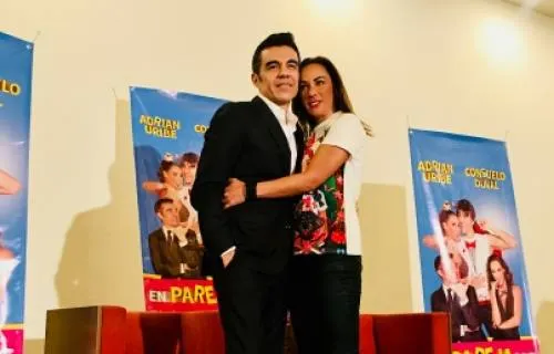 Adrián Uribe reaparece para trabajar en teatro con Consuelo Duval