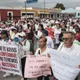 Trabajadores del IMSS en Puebla salen a las calles contra aumento salarial de 2.9%; exigen mejores condiciones laborales