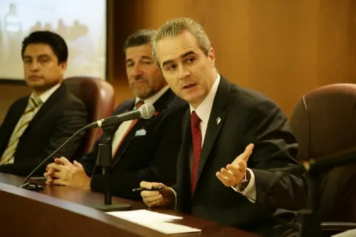 Caso Patjane deberá ser manejado con apego a la legalidad: Baños Ardavín