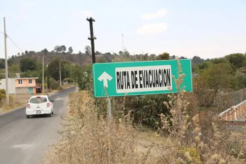 Familias de los alrededores del Popo harán simulacro para medir actuar de las autoridades