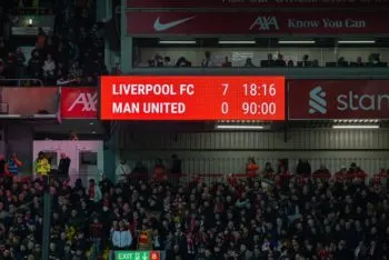 Liverpool destroza al Manchester United con un humillante 7-0