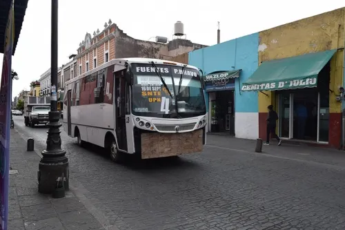 La lucha por la modernización del transporte en Puebla