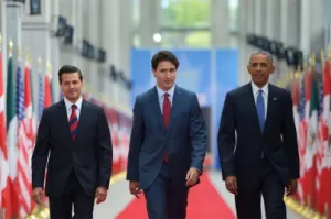 Logran Peña Nieto, Obama y Trudeau histórico acuerdo de energía limpia