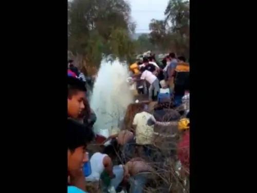 ‘Apoya mi garrafón, güey’, así se formaban antes del estallido