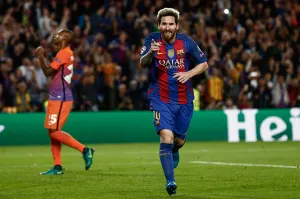 Triplete de Messi encamina goleada del Barcelona al City