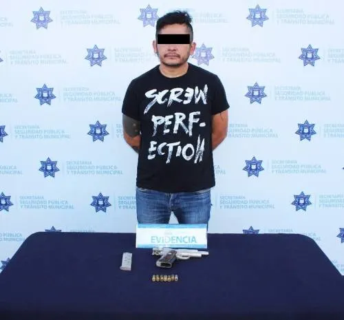 Detiene SSPTM a persona por amenaza y ataques peligrosos