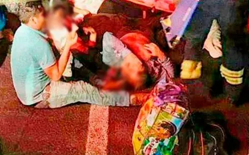Volcadura en  La Tinaja- Cosamaloapan deja tres muertos y 22 heridos en Veracruz