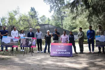 Ayuntamiento entrega la segunda etapa del Bosque del Ajolote, en Santa María Xonacatepec