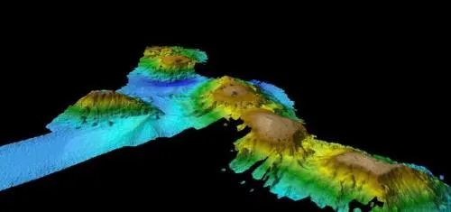 Descubren volcanes submarinos en Australia