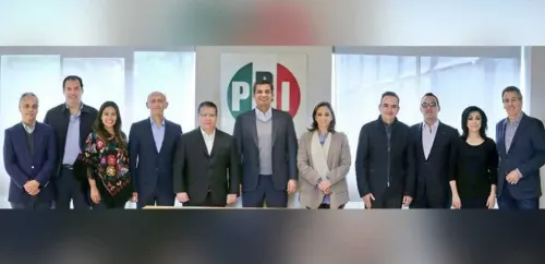 Enrique Doger candidato de unidad del PRI a Casa Puebla; Guillermo Deloya aspirante a la Alcaldía
