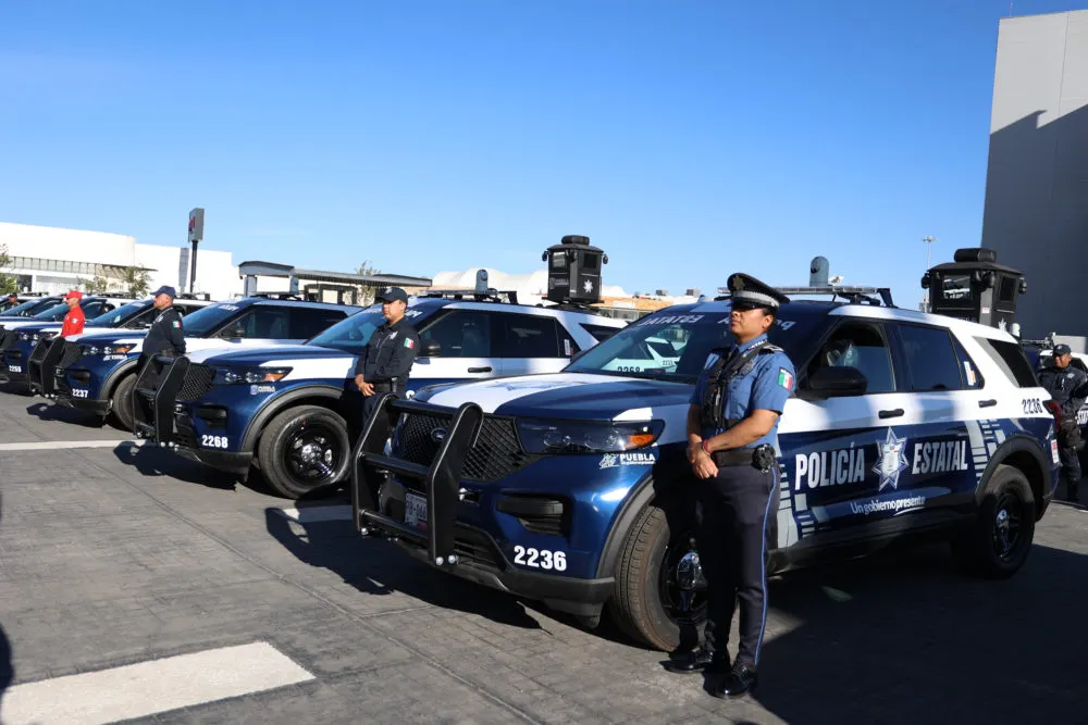 Alejandro Armenta refuerza seguridad en Puebla con nuevas patrullas y torres de vigilancia