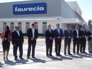 RMV inaugura planta Jit Faurecia en Huejotzingo