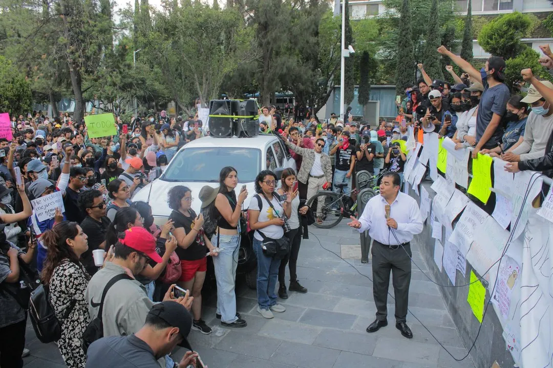 Jorge Pinto Dialogo Con Estudiantes