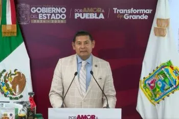 Armenta advierte sobre posibles protestas pagadas durante visita de Sheinbaum a Puebla