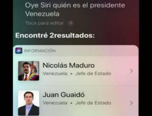 ¿Quién es el presidente de Venezuela según Siri, Alexa y Google Assistant?