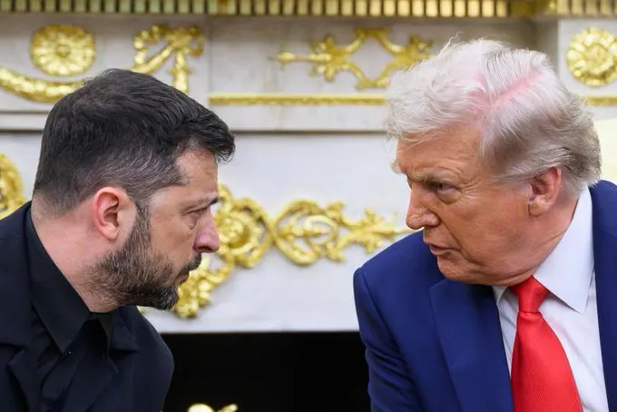 Zelenski y Trump