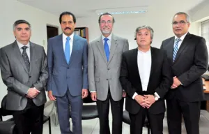 Asiste Alfonso Esparza a toma de posesión de presidenta de Chile, Michelle Bachelet